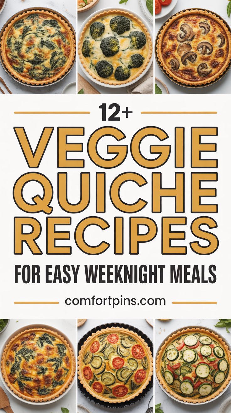 12+ Veggie Quiche Recipes for Easy Weeknight Meals