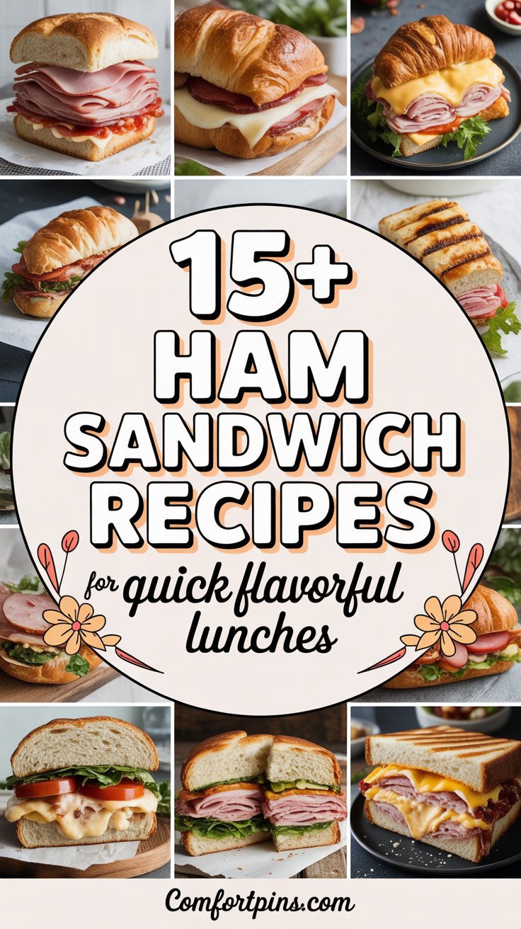 15+ Ham Sandwich Recipes For Quick Flavorful Lunches