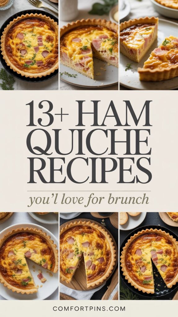 13+ Ham Quiche Recipes You'll Love for Brunch