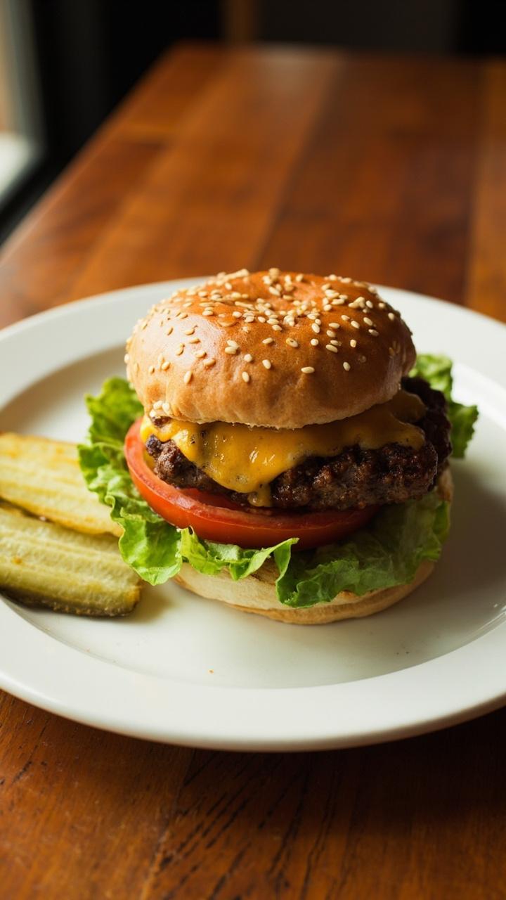 Air Fryer Hamburgers Recipe