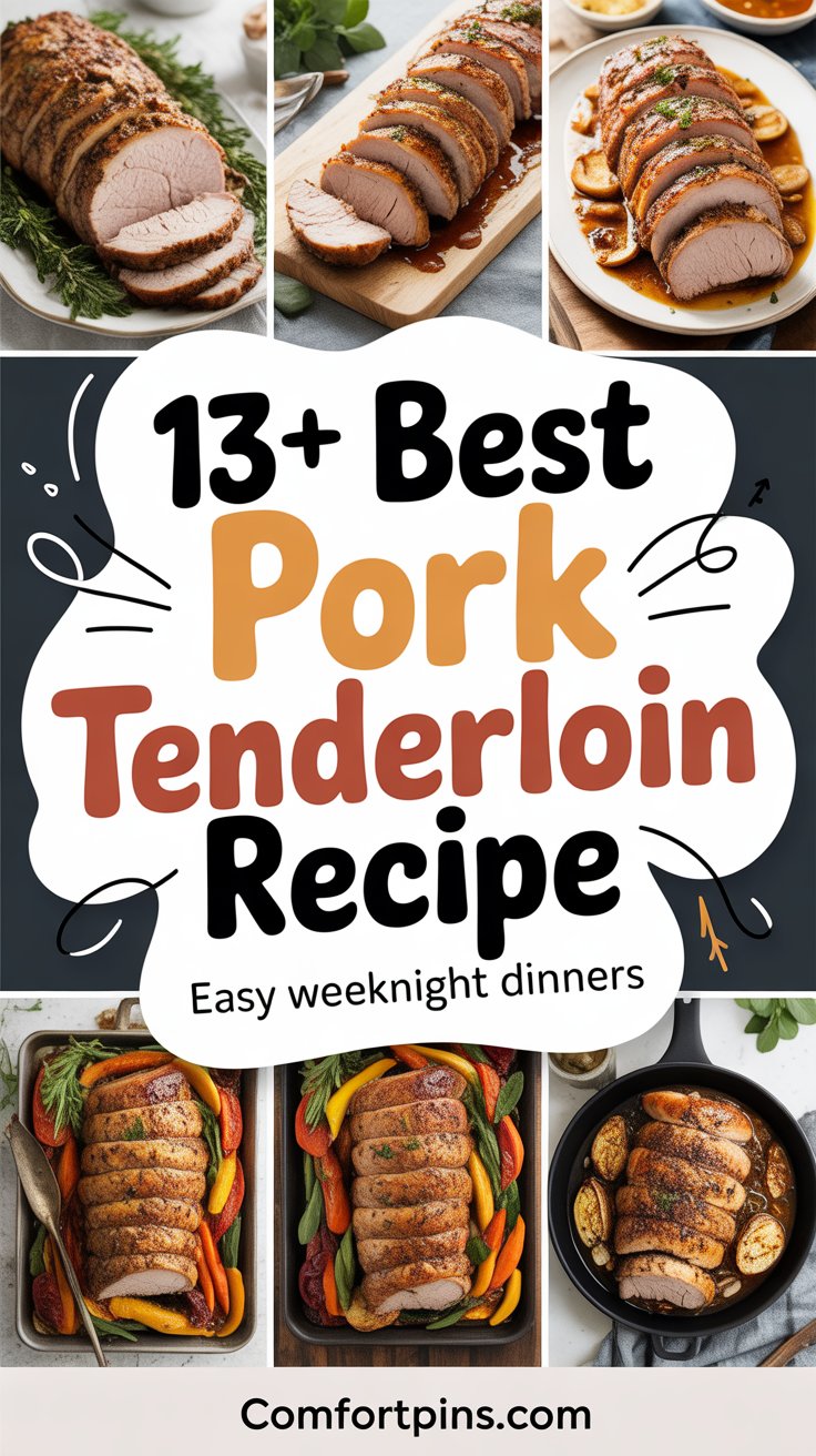13+ Best Pork Tenderloin Recipe for Easy Weeknight Dinners