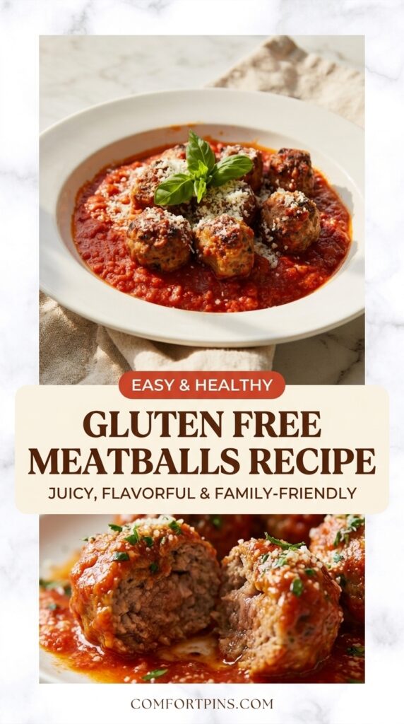 Gluten Free Meatballs Recipe