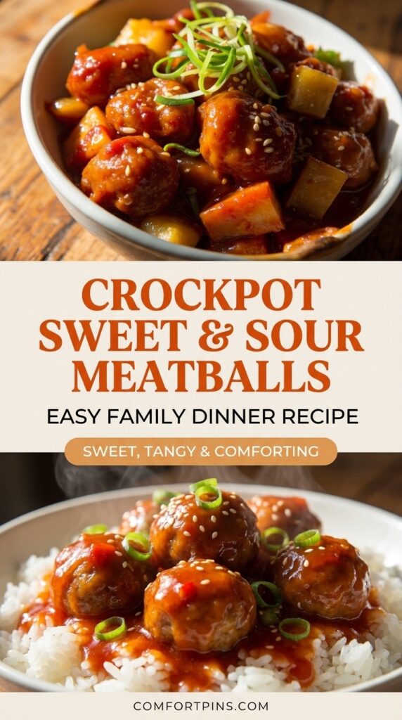 Crockpot Sweet And Sour Meatballs Recipe
