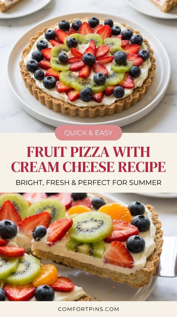 Fruit Pizza With Cream Cheese Recipe