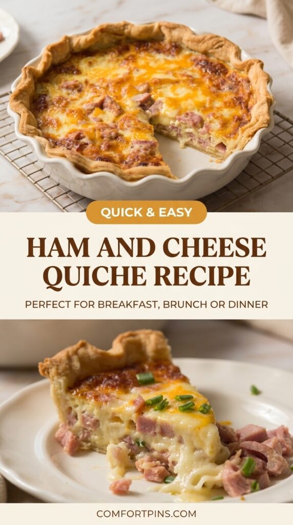 Ham And Cheese Quiche Recipe