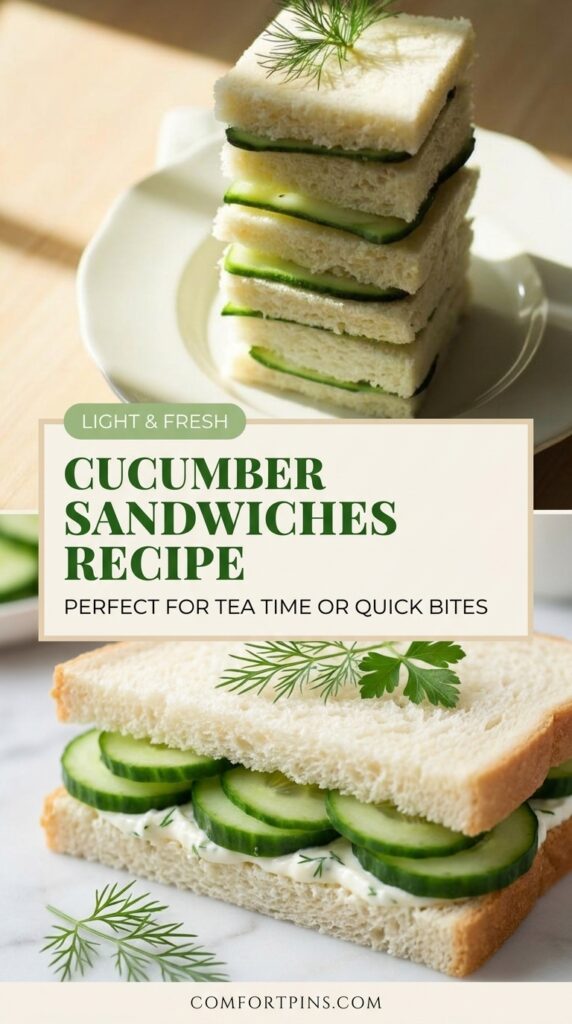 Cucumber Sandwiches Recipe