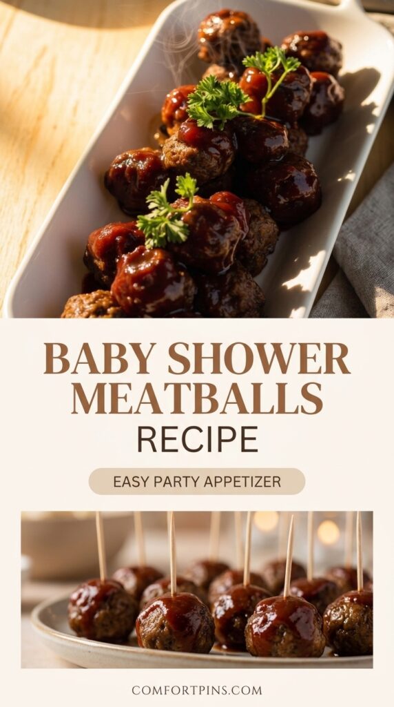 Baby Shower Meatballs Recipe