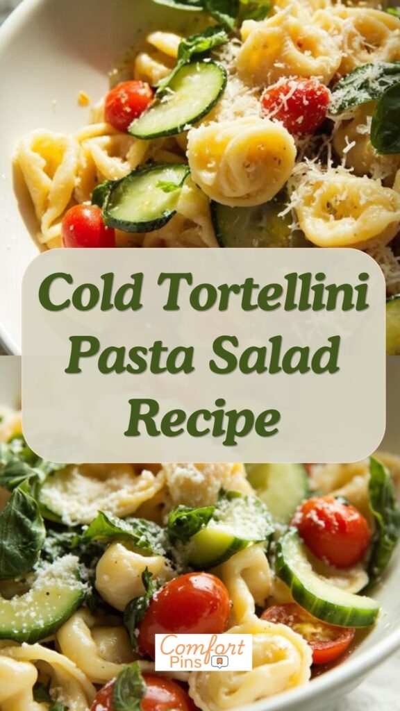 Cold Tortellini Pasta Salad Recipe Cold Tortellini Pasta Salad Recipe