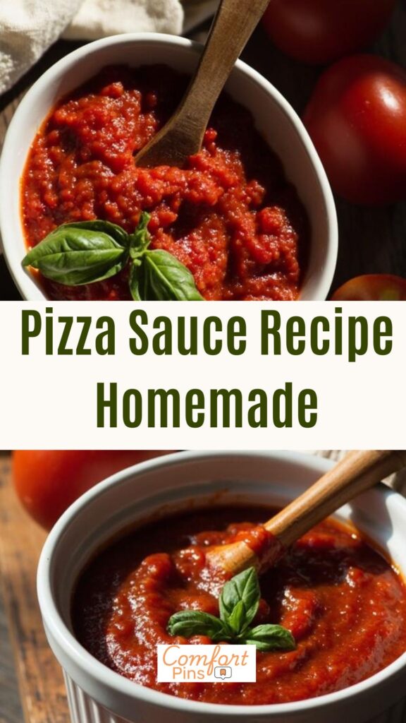 Pizza Sauce Recipe Homemade