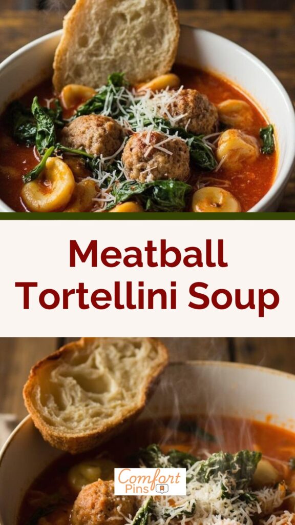 Meatball Tortellini Soup