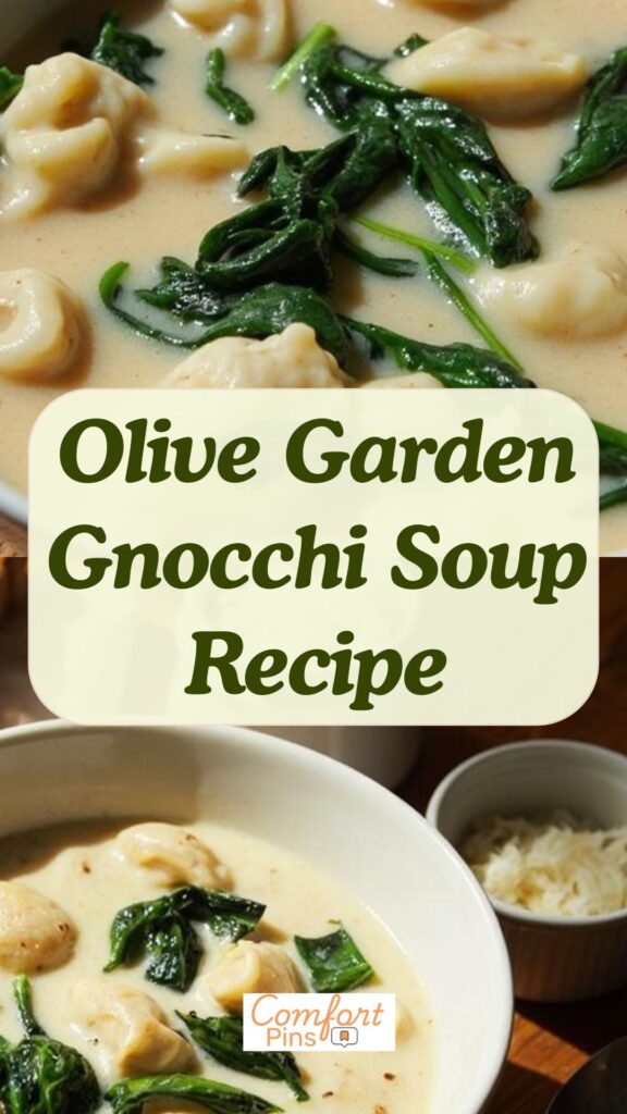 Olive Garden Gnocchi Soup Recipe