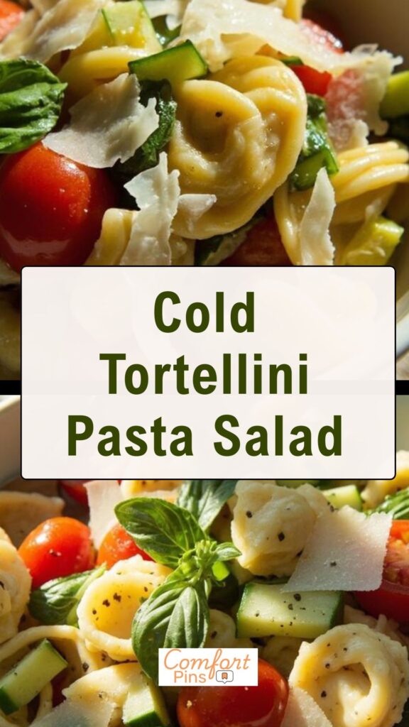 Cold Tortellini Pasta Salad