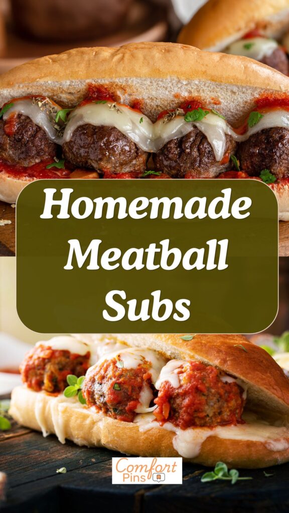 Homemade Meatball Subs