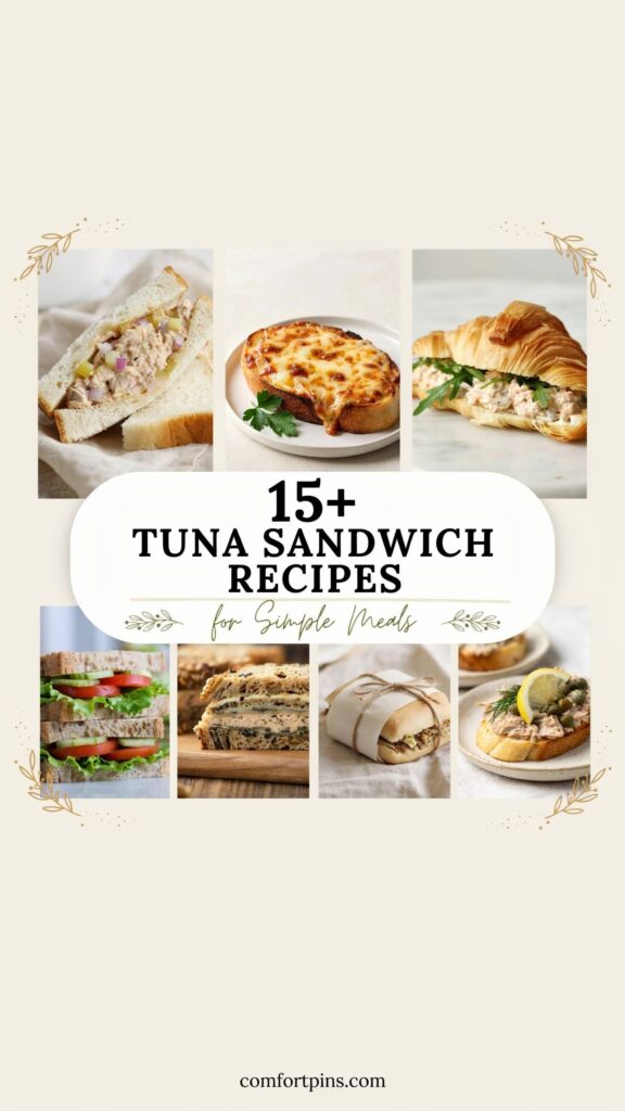 15+ Tuna Sandwich Recipes for Simple Meals