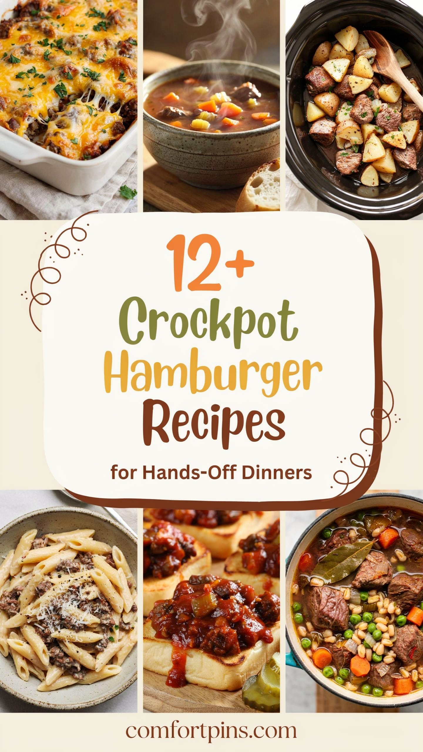 12+ Crockpot Hamburger Recipes for Hands-Off Dinners