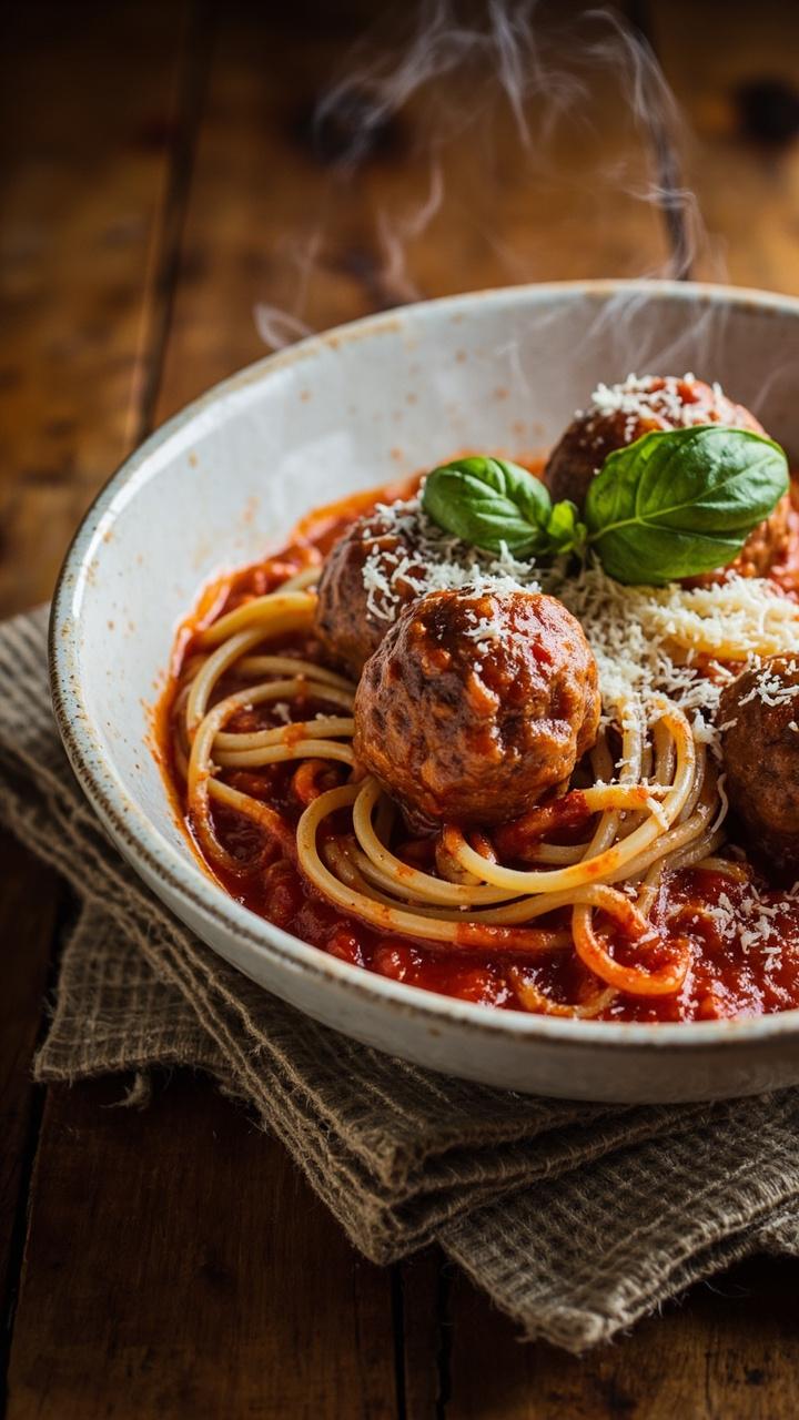 Spaghetti And Meatballs Recipe