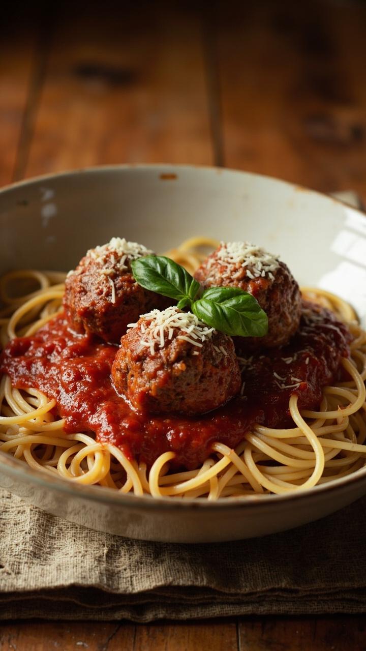 Spaghetti And Meatballs Recipe