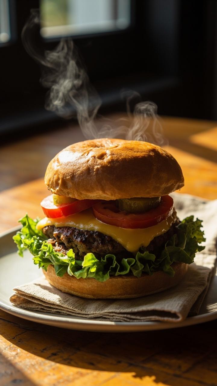 Homemade Hamburgers Recipe