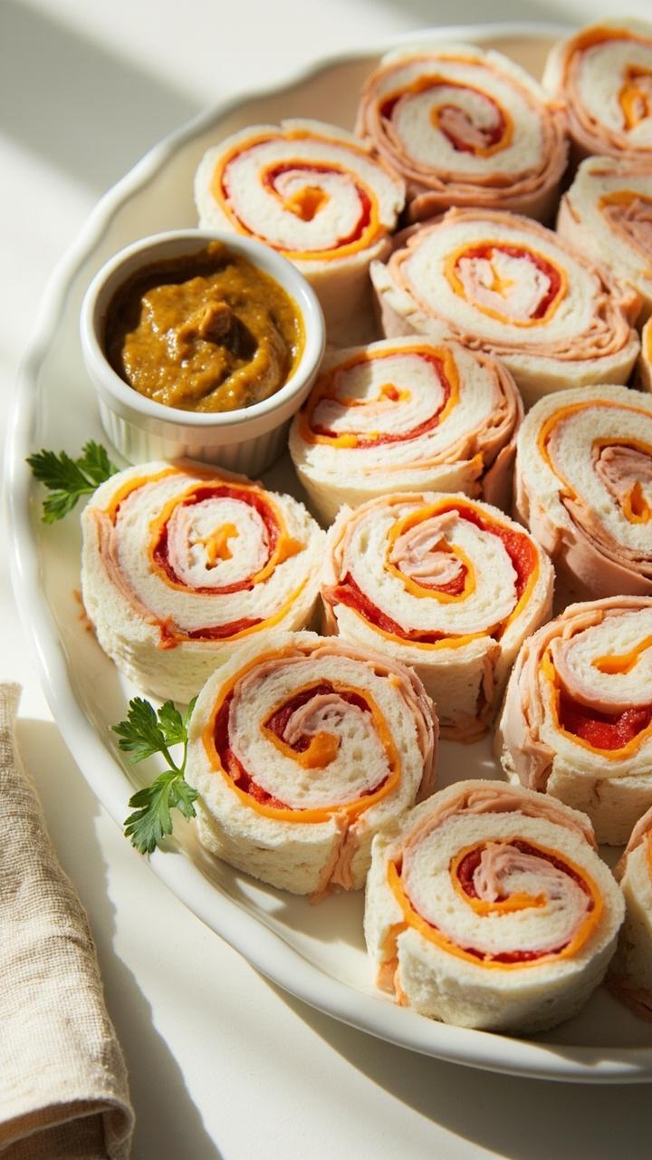 Pinwheel Sandwiches Recipe