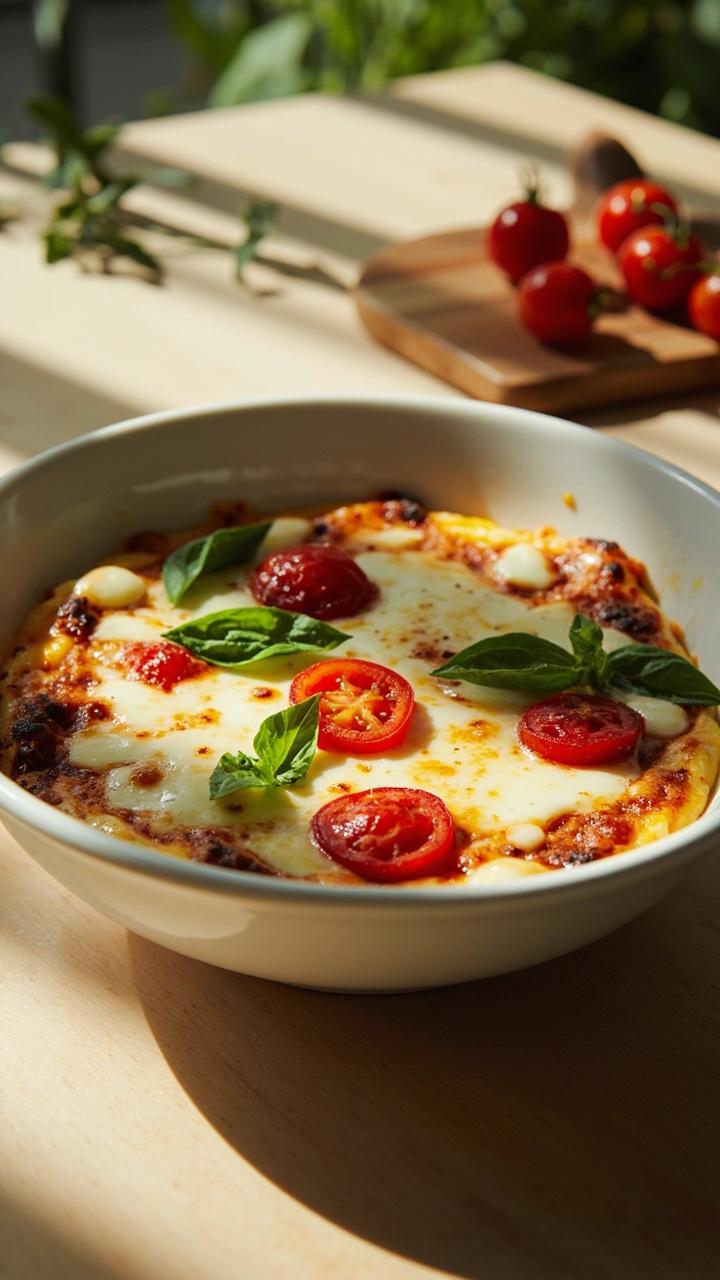 Cottage Cheese Pizza Bowl Recipe