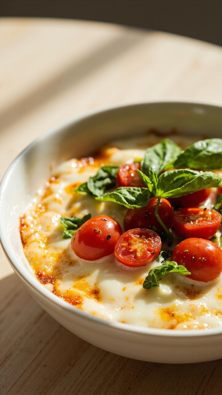 Cottage Cheese Pizza Bowl Recipe