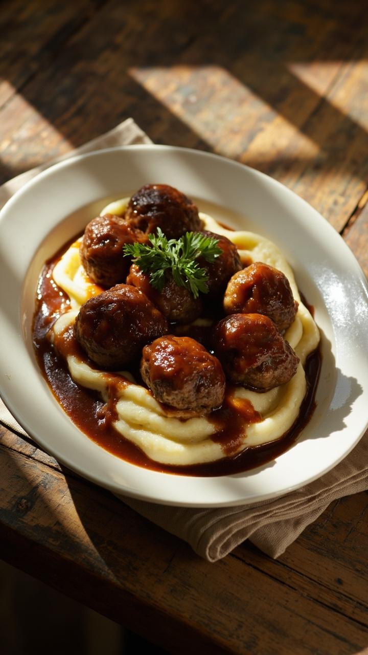 Meatballs And Gravy Recipe