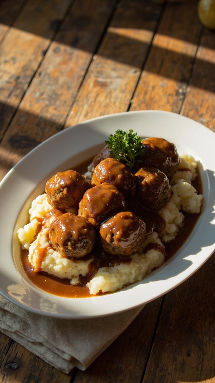 Meatballs And Gravy Recipe