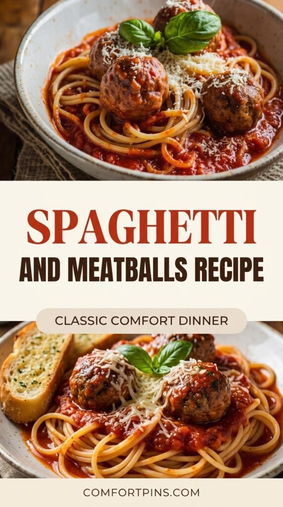 Spaghetti And Meatballs Recipe
