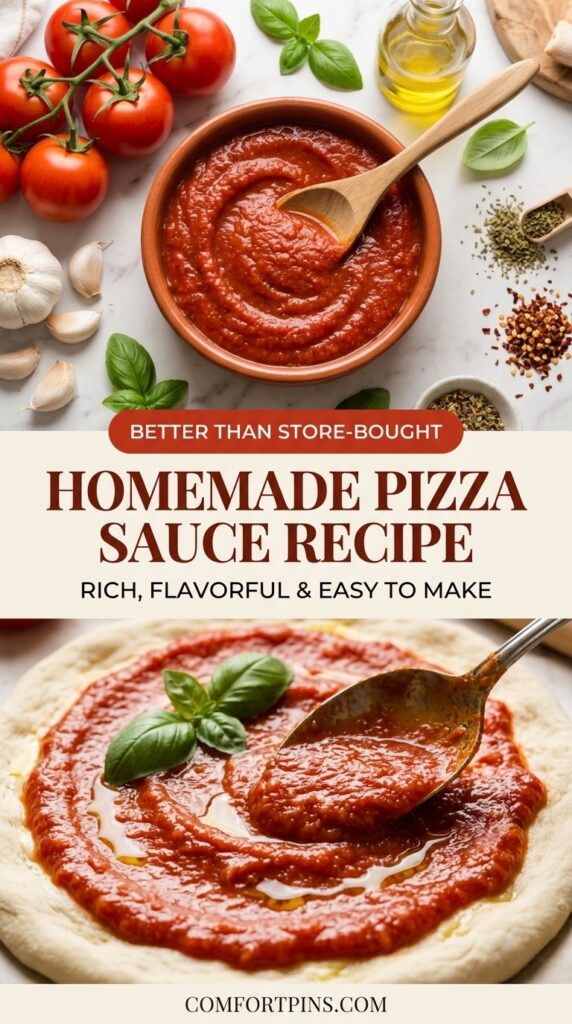 Homemade Pizza Sauce Recipe