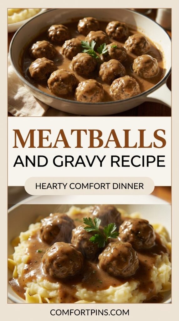 Meatballs And Gravy Recipe