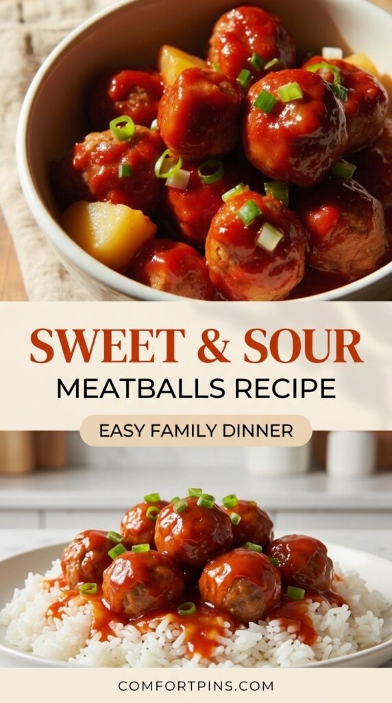 Sweet And Sour Meatballs Recipe
