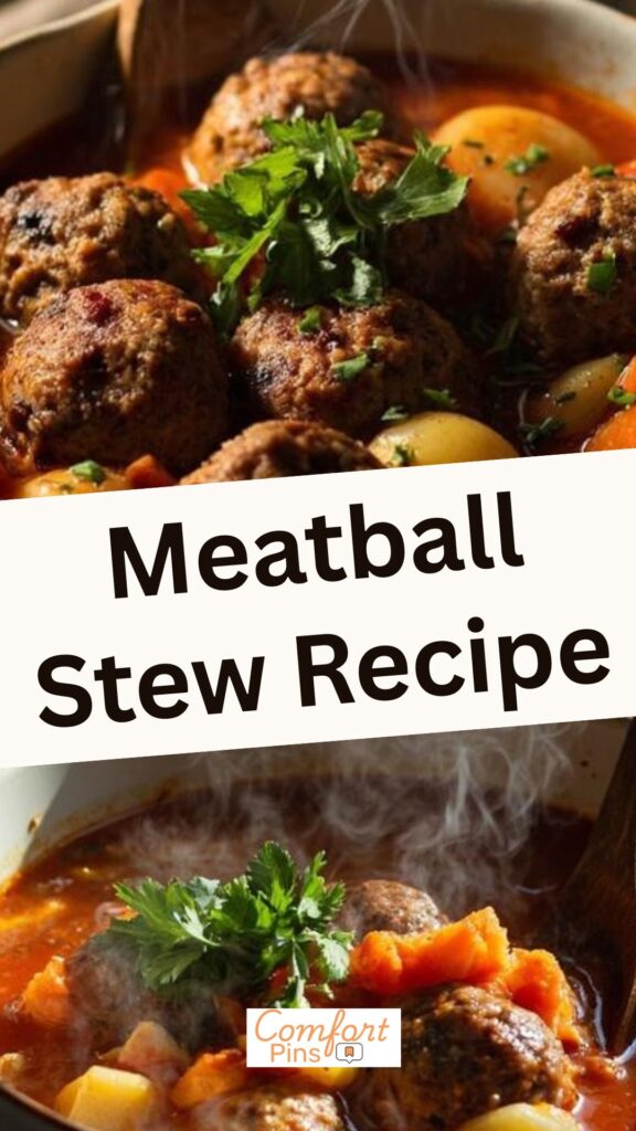 Meatball Stew Recipe