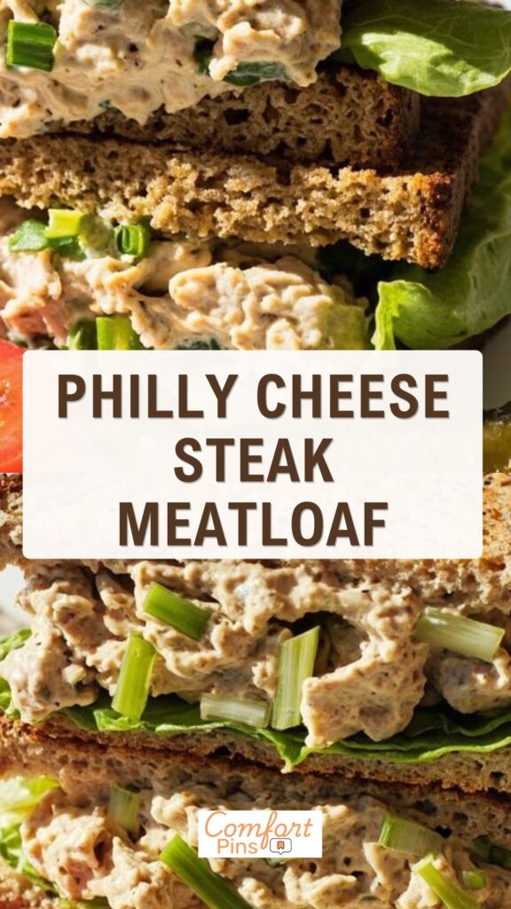 Philly Cheese Steak Meatloaf