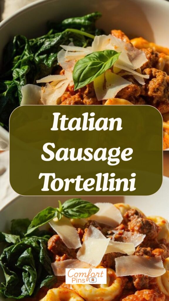 Italian Sausage Tortellini Italian Sausage Tortellini