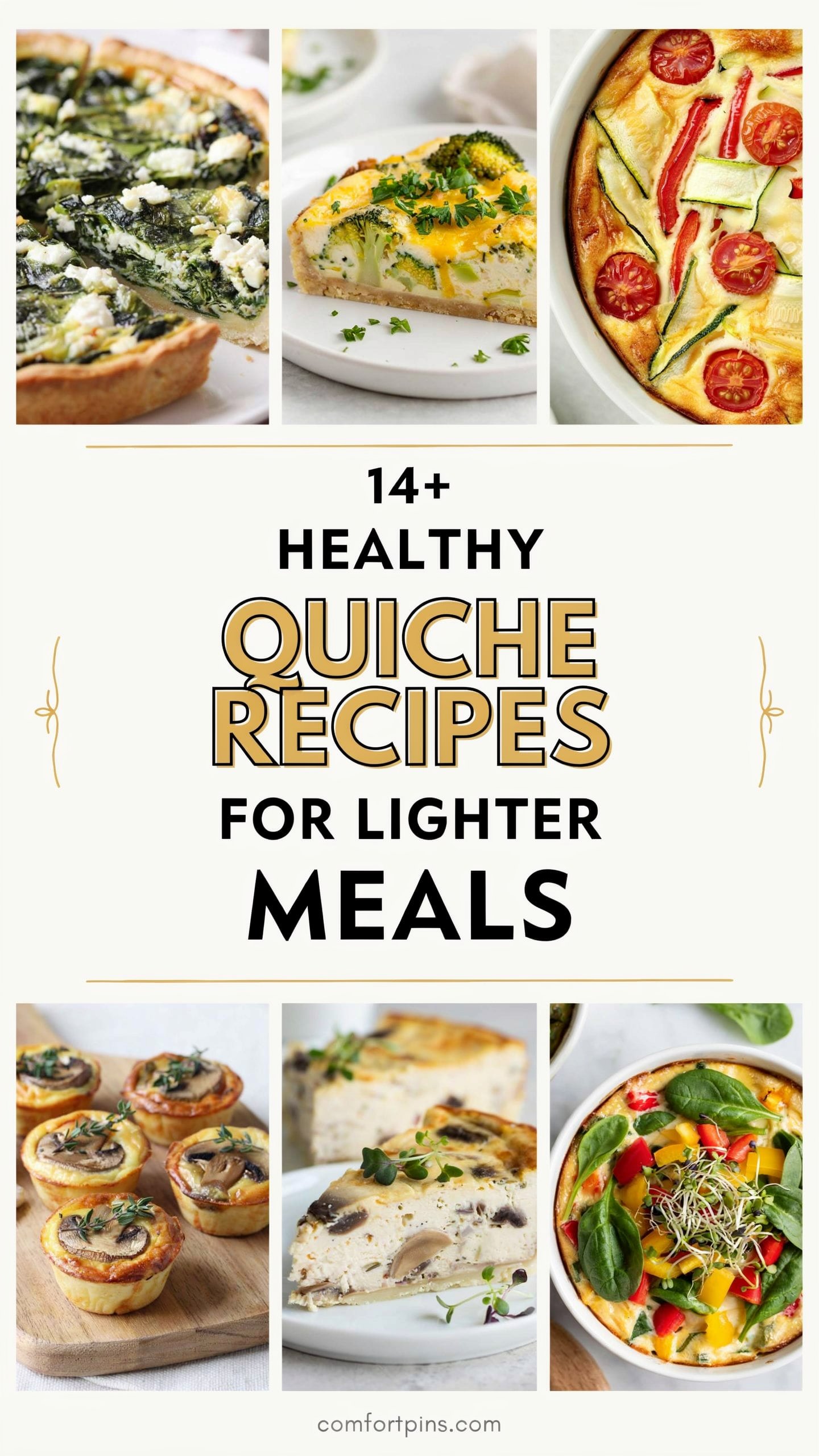 14+ Healthy Quiche Recipes for Lighter Meals