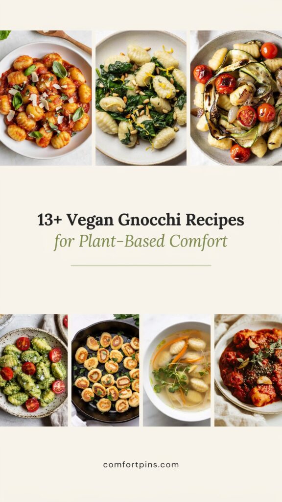 13+ Vegan Gnocchi Recipes for Plant-Based Comfort
