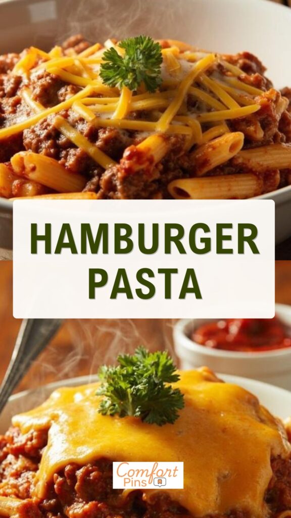 Hamburger Pasta