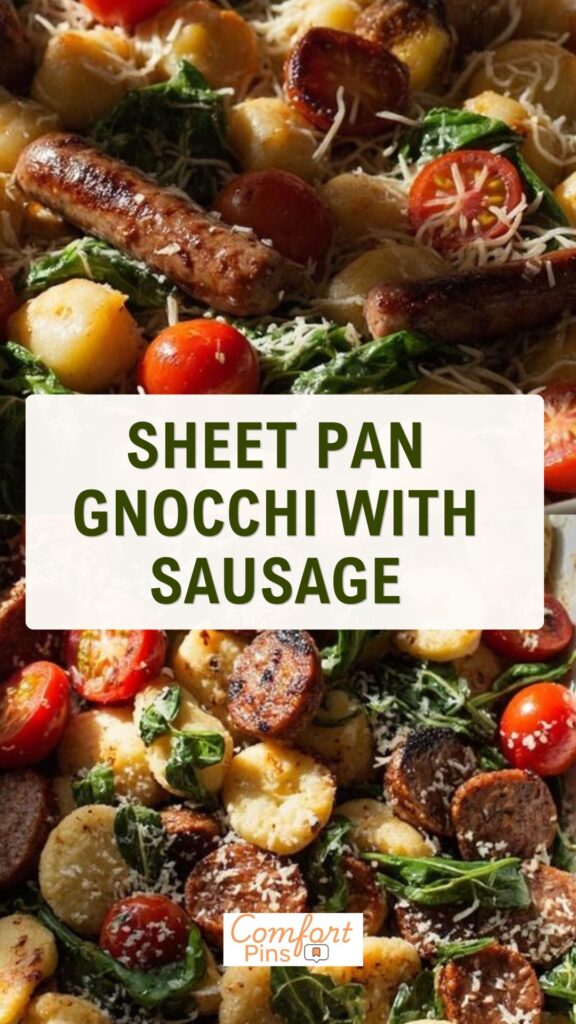 Sheet Pan Gnocchi With Sausage