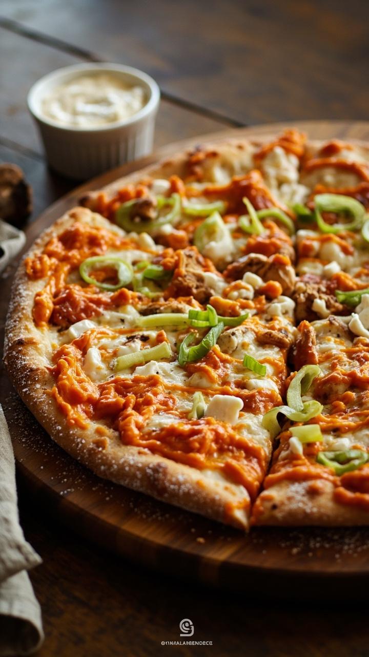 Buffalo Chicken Pizza Recipe
