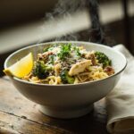 Chicken Broccoli Orzo