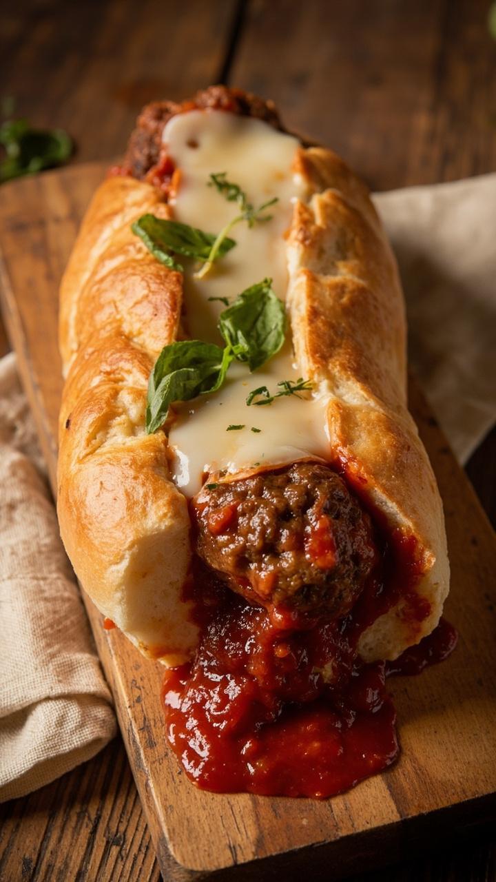 Homemade Meatball Subs