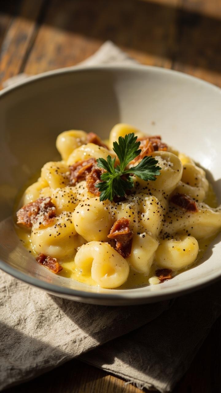 Gnocchi Carbonara