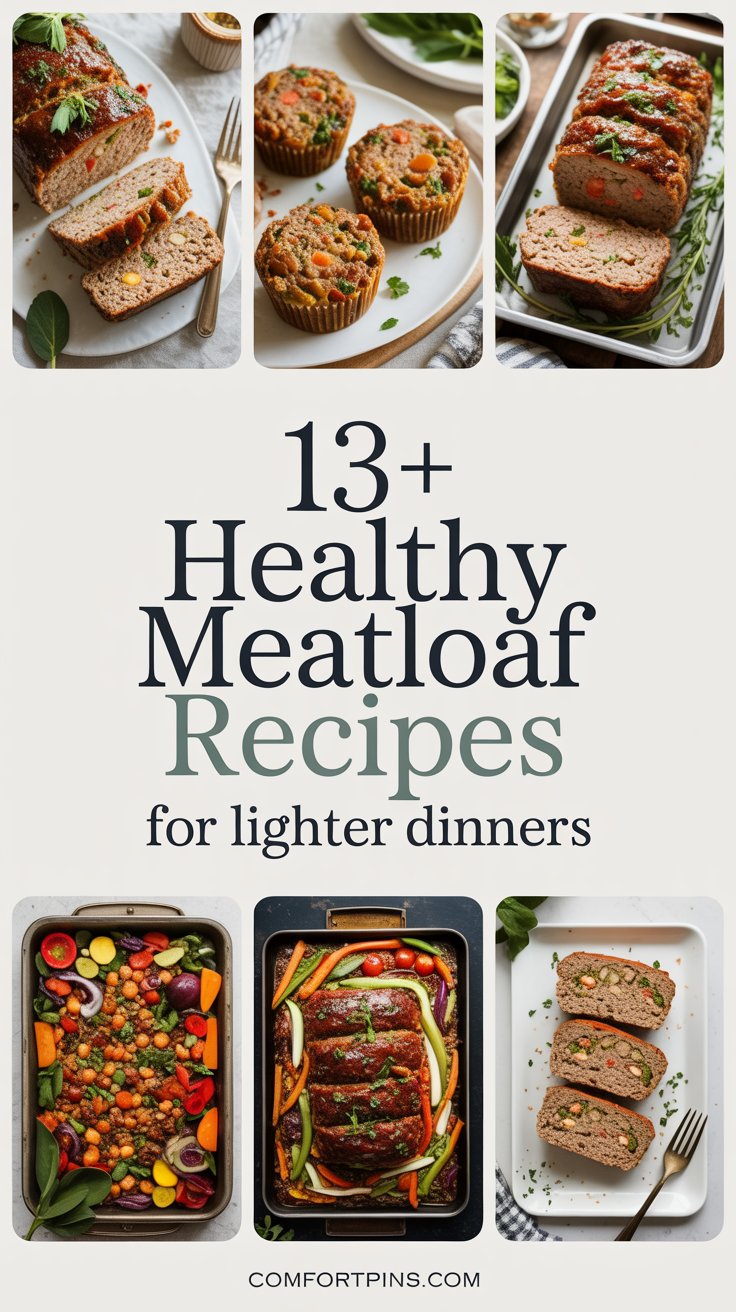 13+ Healthy Meatloaf Recipes for Lighter Dinners