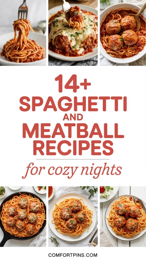 14+ Spaghetti and Meatball Recipes for Cozy Nights