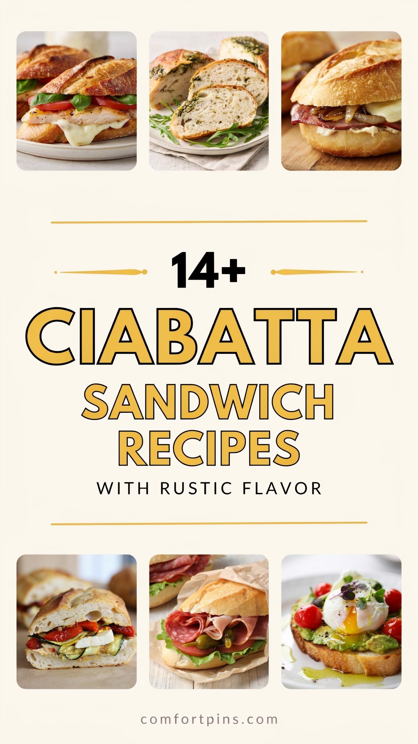 14+ Ciabatta Sandwich Recipes With Rustic Flavor