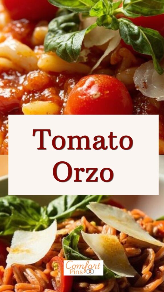 Tomato Orzo