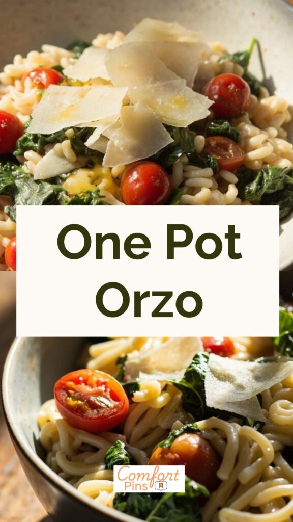 One Pot Orzo
