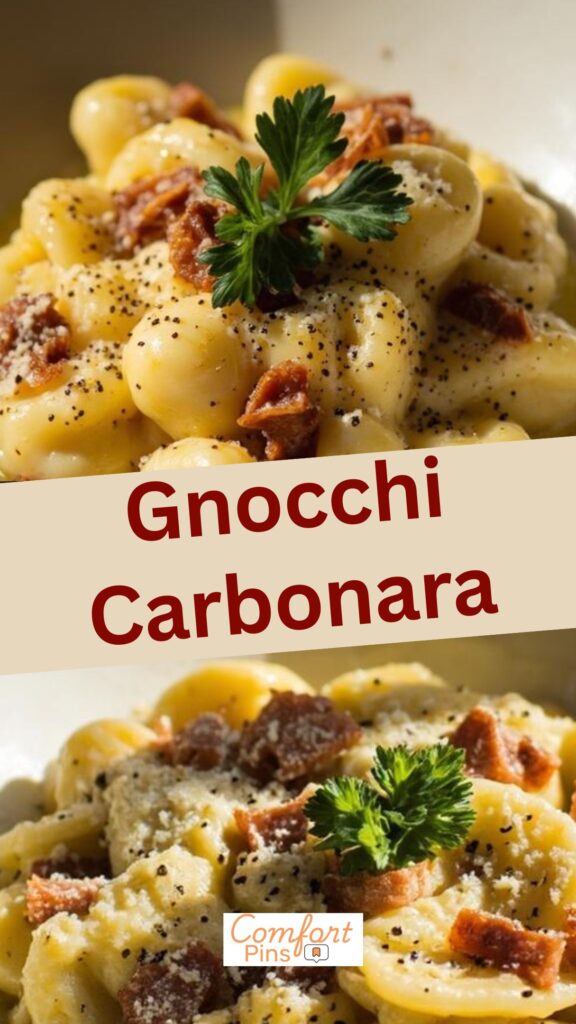 Gnocchi Carbonara