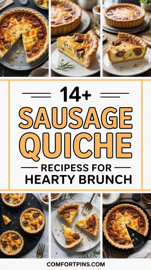 14+ Sausage Quiche Recipes for Hearty Brunch 14+ Sausage Quiche Recipes for Hearty Brunch