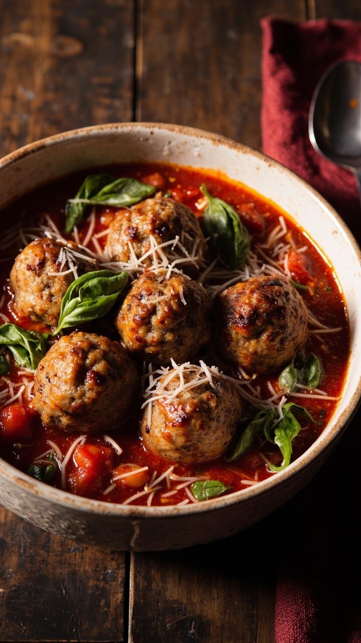 Authentic Italian Meatballs Recipe
